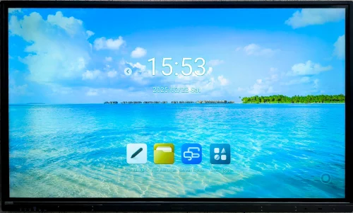 Interactive Whiteboard 4K 65-INCH ANDROID + Casting Dongle