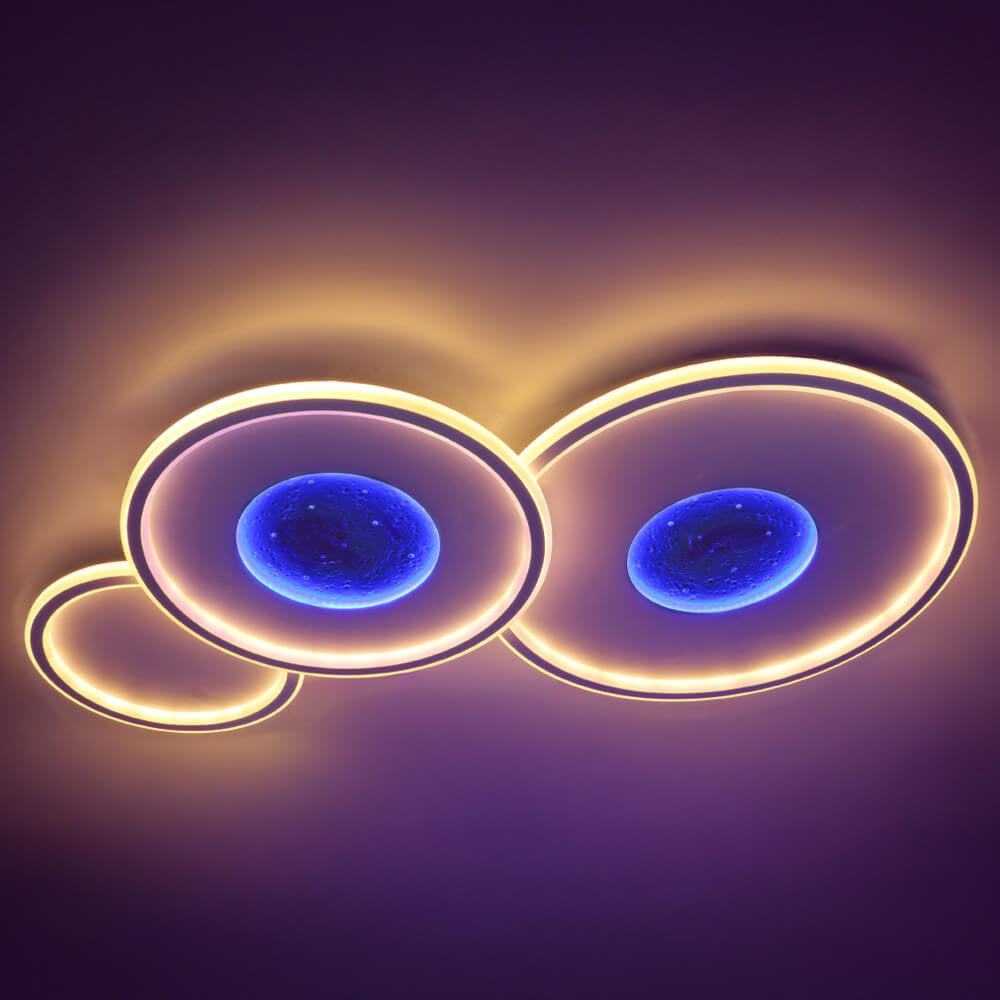 LED Ceiling Lamp 106W Sand White - image 3