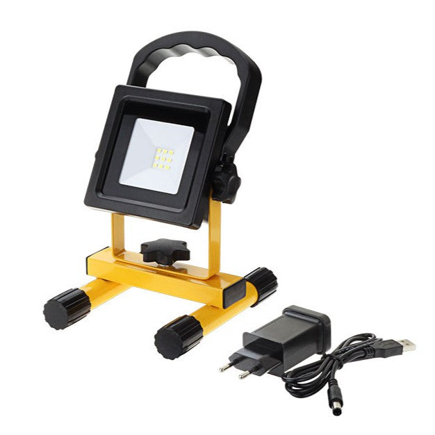 LED SMD Portable Rechargeable Floodlight 600Lm IP44 - image 3