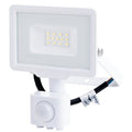 LED SMD Floodlight White City Line With PIR Sensor