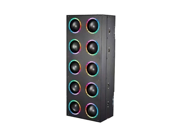 10x80W cold white + 5050 RGB 180 pcs - product view