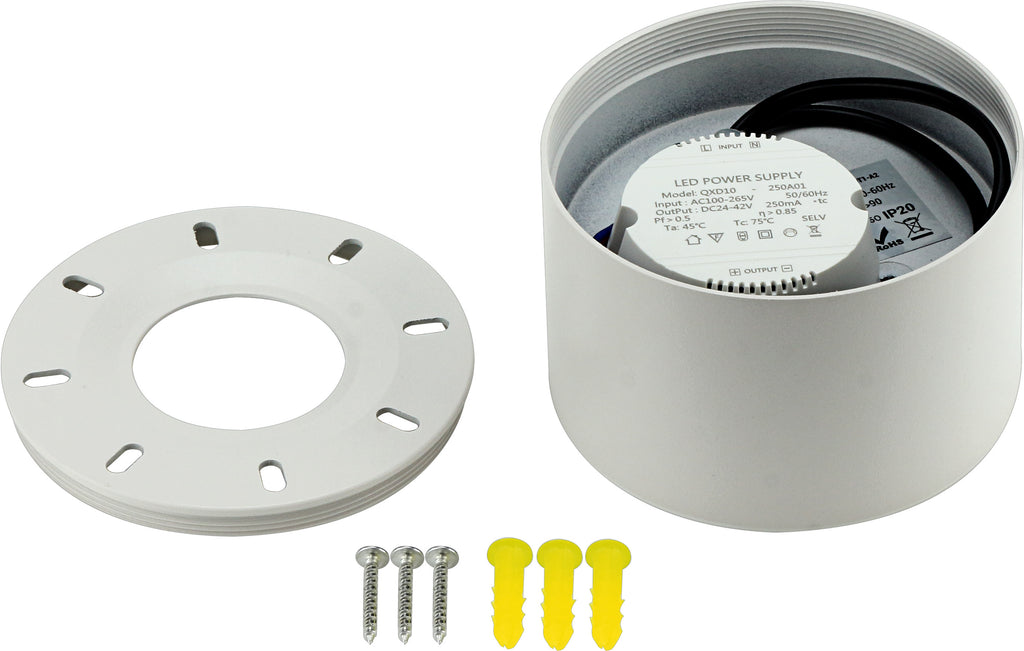 LED Downlight Surface Mount 10W White 4000K BRIDGELUX-CHIP - image 4