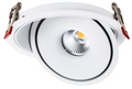LED COB Downlight 10W ROUND ROTATABLE WHITE - BRIDGELUX