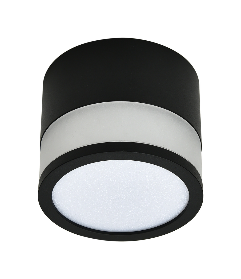 LED COB Surface Downlight 7W ROUND BLACK