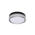 LED Outdoor Ceiling Light Round Black/White 18W 3CCT IP65