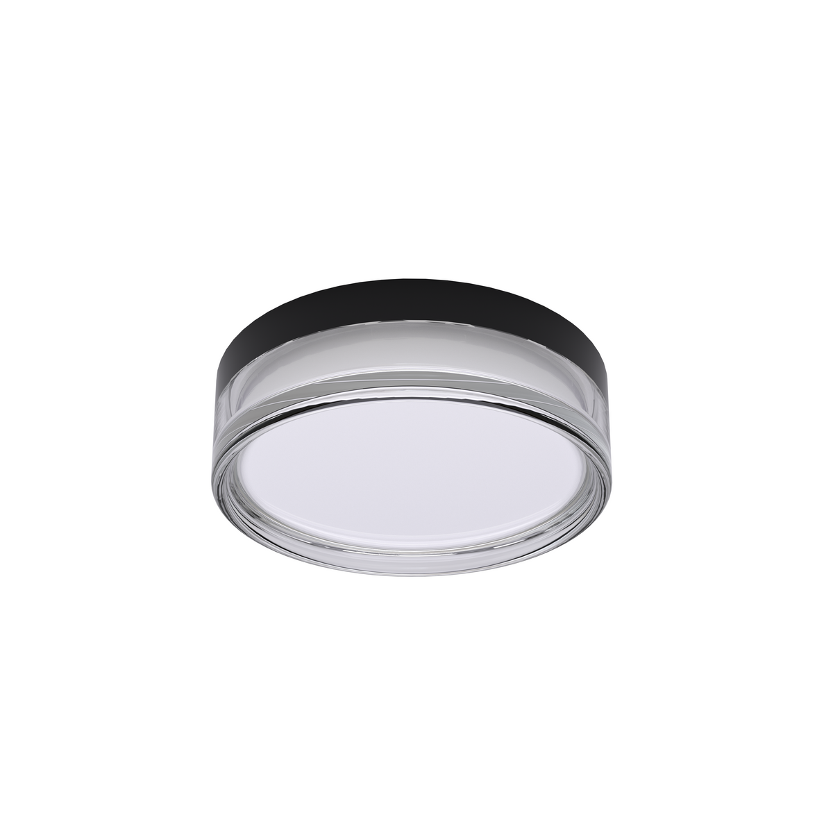 LED Outdoor Ceiling Light Round Black/White 18W 3CCT IP65