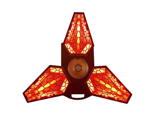 3pcsx60W Warm White + 36x3W RGB - product view