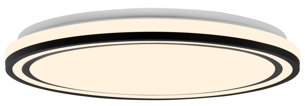 LED Ceiling Light 36W White/Black Body CCT