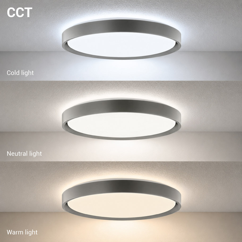 LED Ceiling Light 36W White/Gray Body CCT - image 3