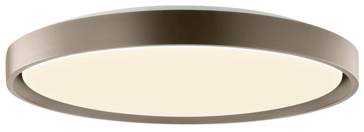 LED Ceiling Light 36W White/Taupe Body CCT