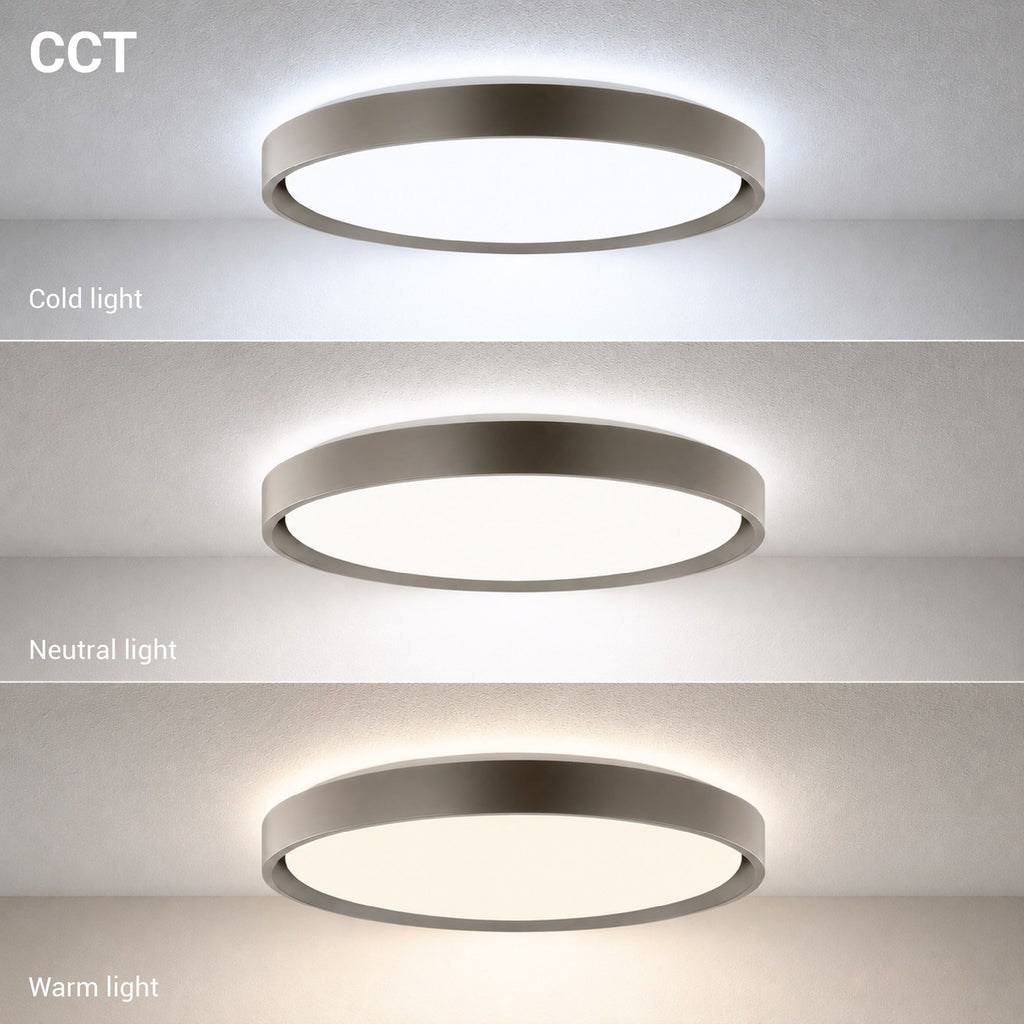 LED Ceiling Light 36W White/Taupe Body CCT - image 3