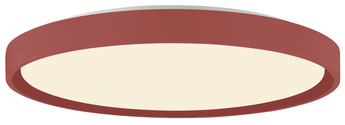 LED Ceiling Light 36W White/Red Velvet Body CCT