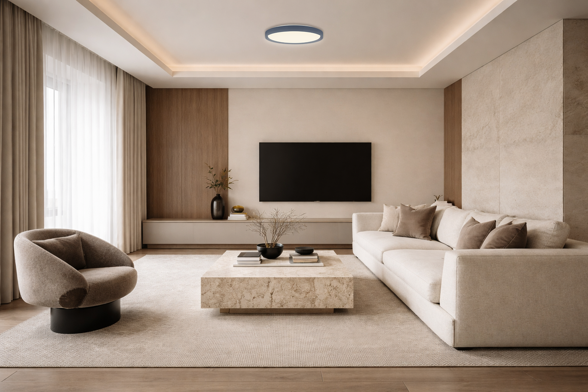 LED Ceiling Light 36W White/Indigo Body CCT - image 5