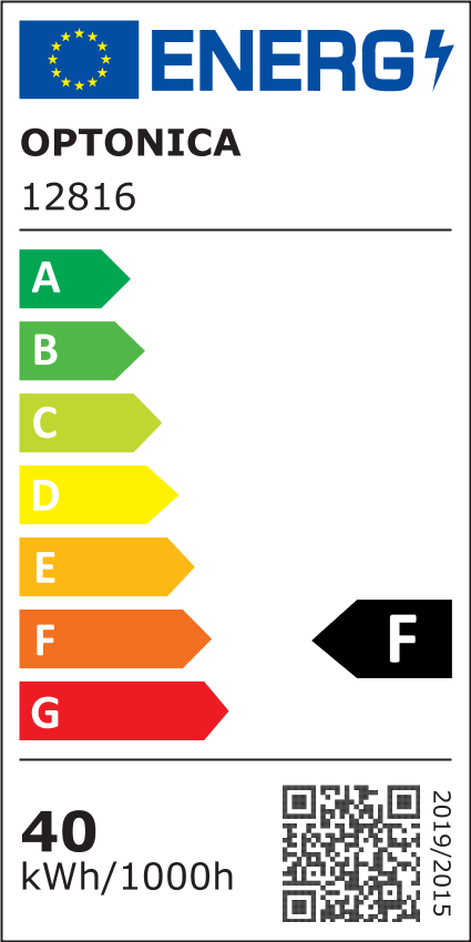 LED Ceiling Light 40W+RGB10W White 3CCT-Memory + Remote Control - energy label
