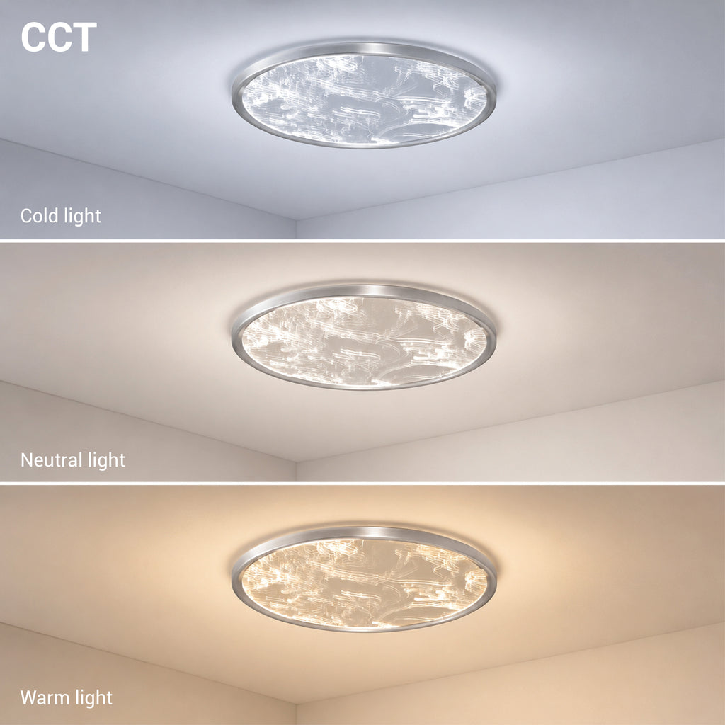 LED Ceiling Light 68W Acrylic Body CCT + Remote Control - image 3