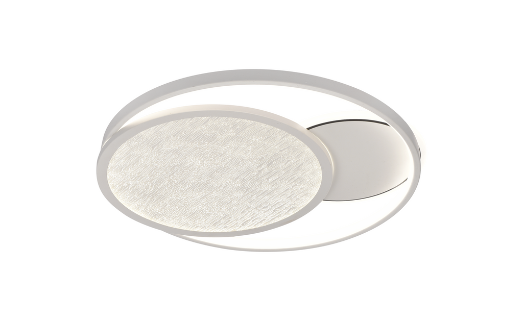 LED Ceiling Light 64W White/Grey Body CCT + Remote Control