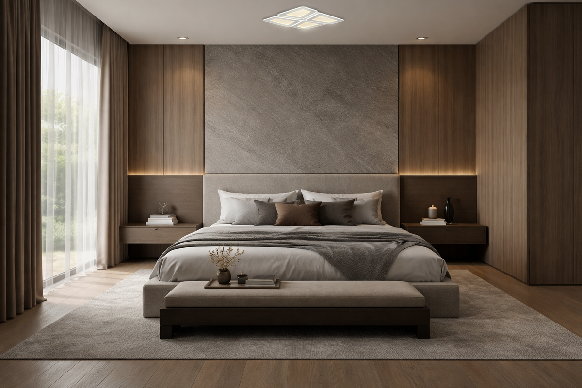 LED Ceiling Light 128W White/Grey Body CCT + Remote Control - image 6
