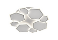 LED Ceiling Light 68W White/Grey Body CCT + Remote Control