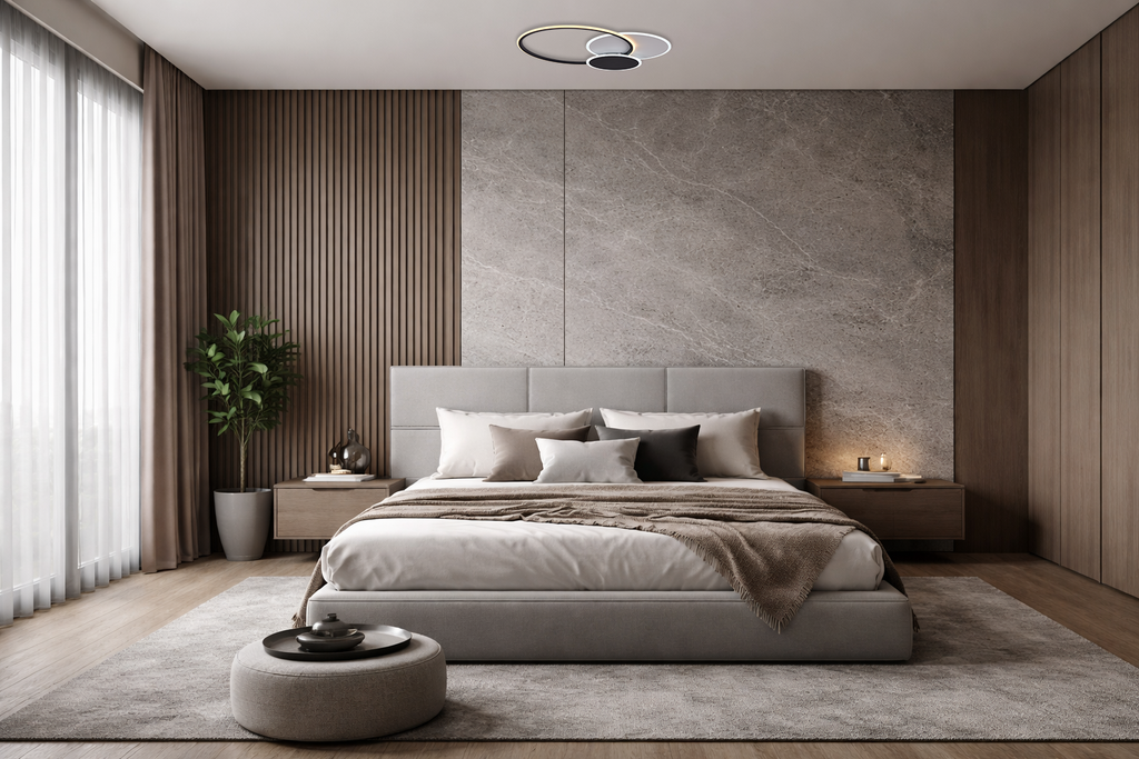 LED Ceiling Light 78W White/Black Body CCT + Remote Control - image 5