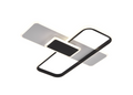 LED Ceiling Light 68W White/Black Body CCT + Remote Control