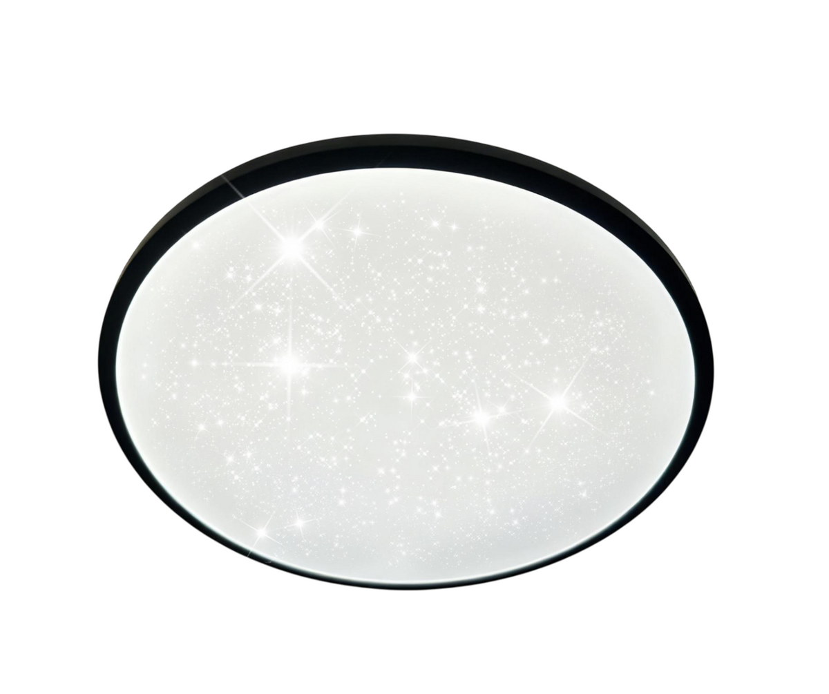 LED Ceiling Light 24W Black/White 3CCT-Memory + Remote Control