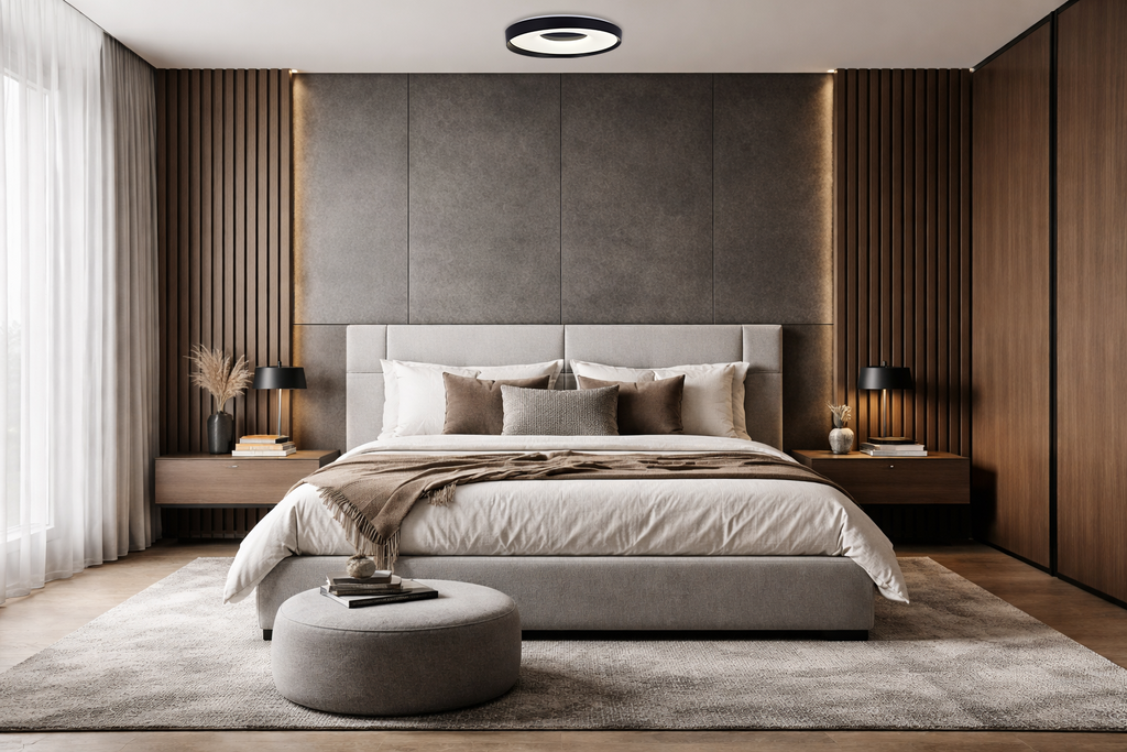 LED Ceiling Light Black 54W 3CCT-Memory + Remote Control - image 4