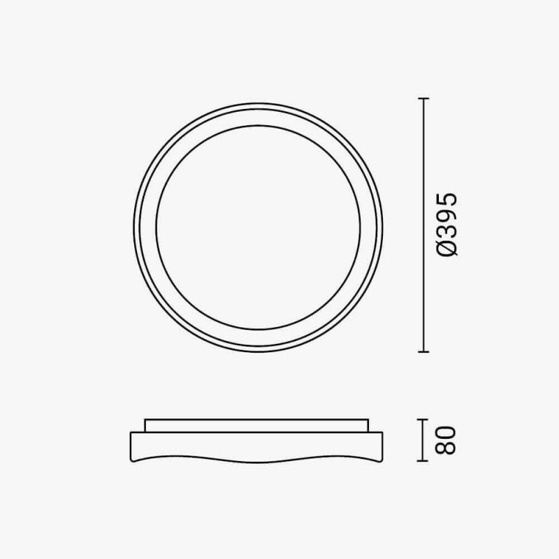 LED Ceiling Light White 36W 3CCT-Memory + Remote Control - image 4