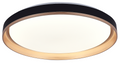 LED Ceiling Light Black/Gold 36W 3CCT-Memory + Remote Control