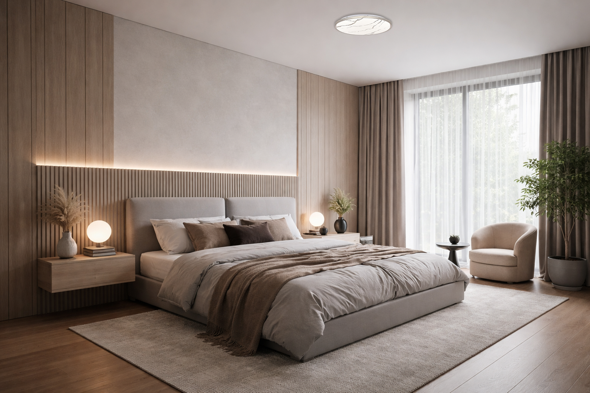 LED Ceiling Light 20W 3CCT-Memory + Remote Control - image 5