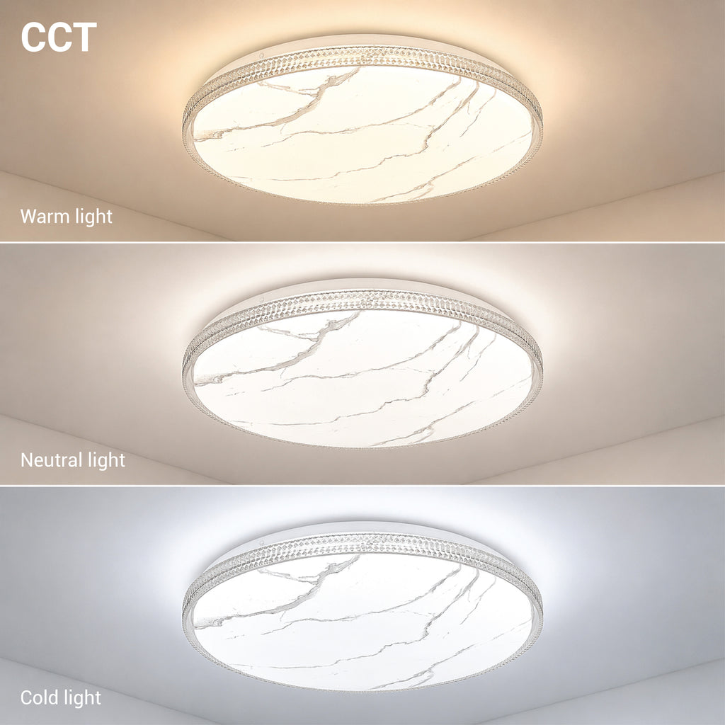 LED Ceiling Light 20W 3CCT-Memory + Remote Control - image 3