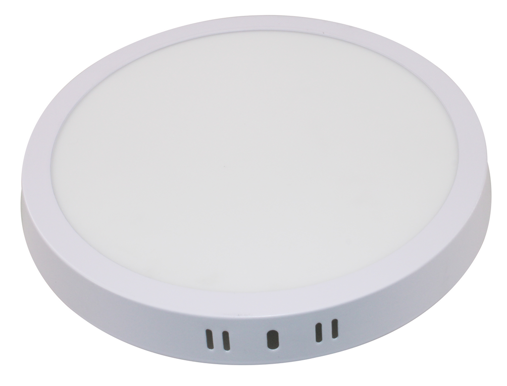 6W LED Surface Panel Round 3CCT White