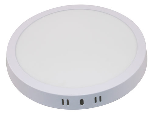 6W LED Surface Panel Round 3CCT White
