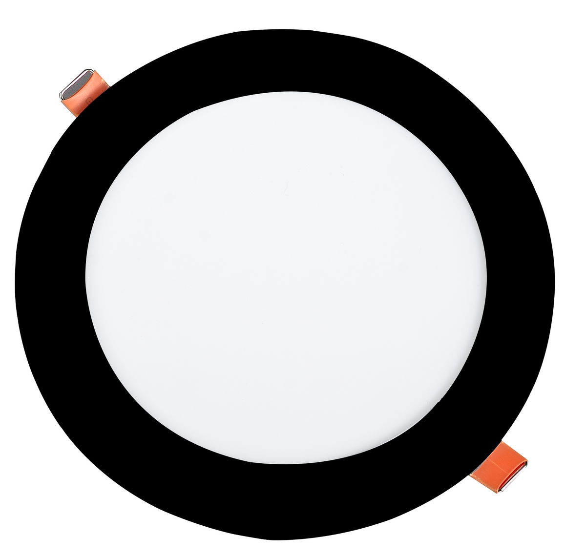 3W LED Built-In Slim Module Round 3CCT Black