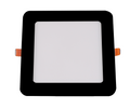 3W LED Built-In Slim Module Square 3CCT Black