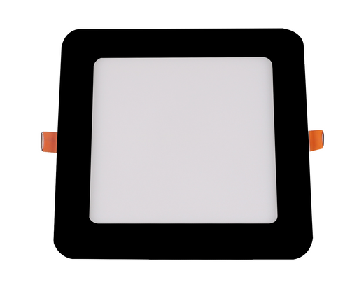 3W LED Built-In Slim Module Square 3CCT Black