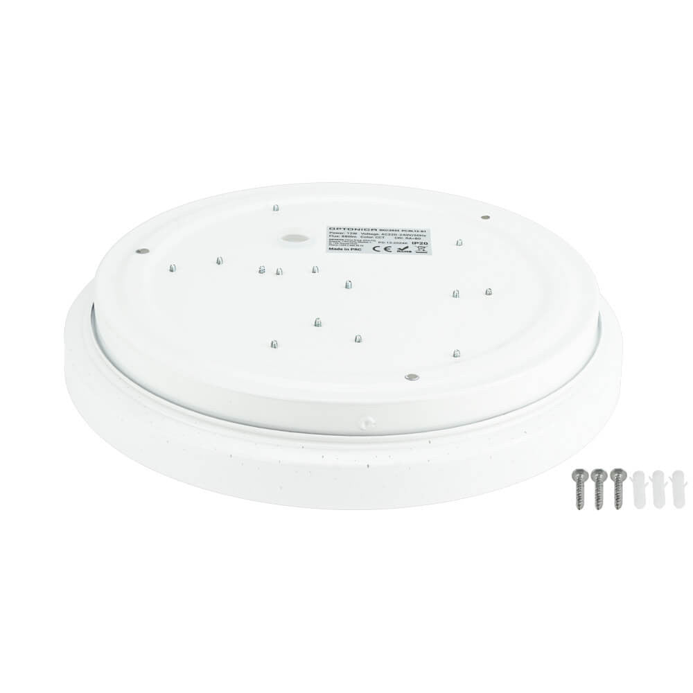 LED Ceiling Light 12W CCT DIP-Switch IP20 Star Cover - image 4