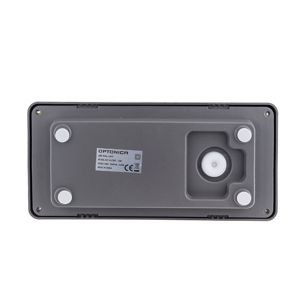 LED Wall Light Grey IP65 - product view