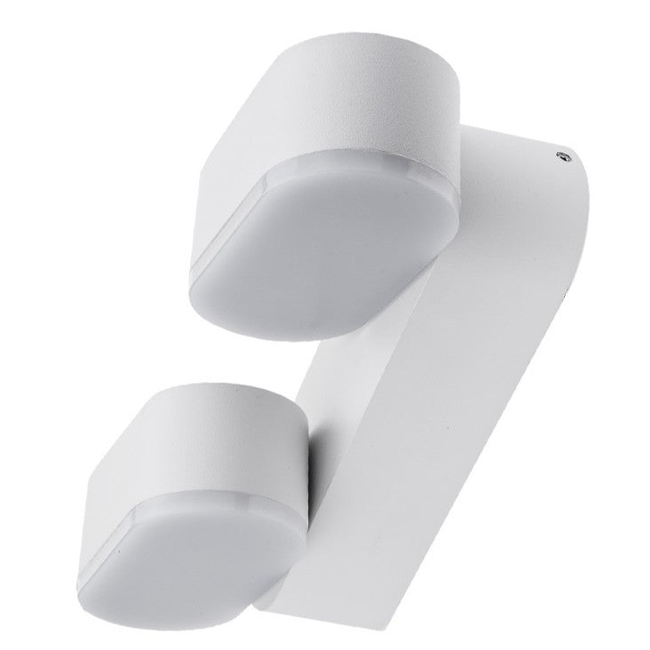 LED Wall Light Epistar 2x6W White Body Rotatable - image 3