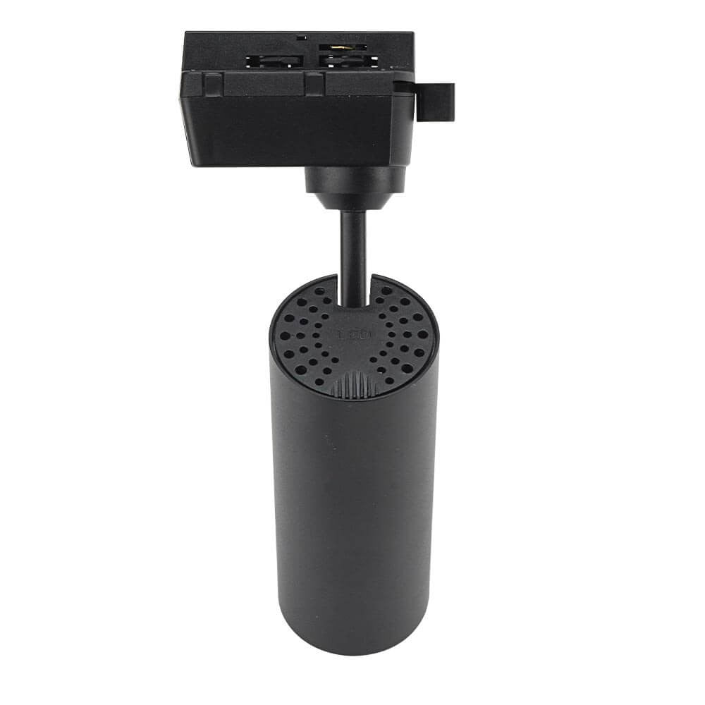 LED Track Light 12W 220V Bridgelux COB Chip Black Body - image 5