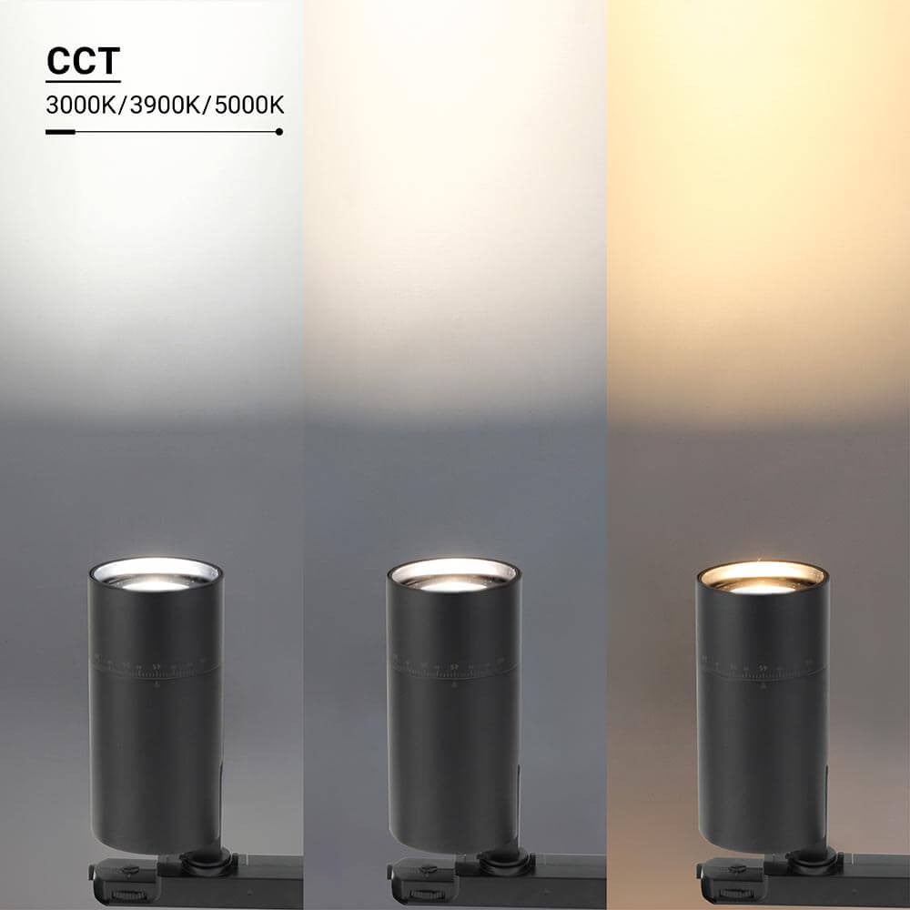 LED Track Light CCT 20W/25W/30W BRIDGELUX - Black Body - image 4