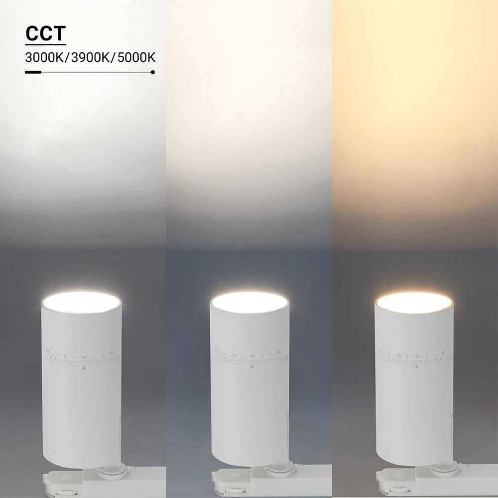 LED Track Light CCT 20W/25W/30W BRIDGELUX - White Body - image 4