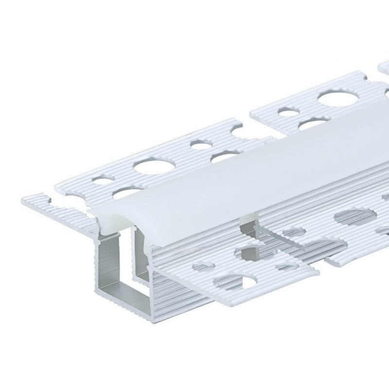Bendable Profile for LED Strip White body/White cover