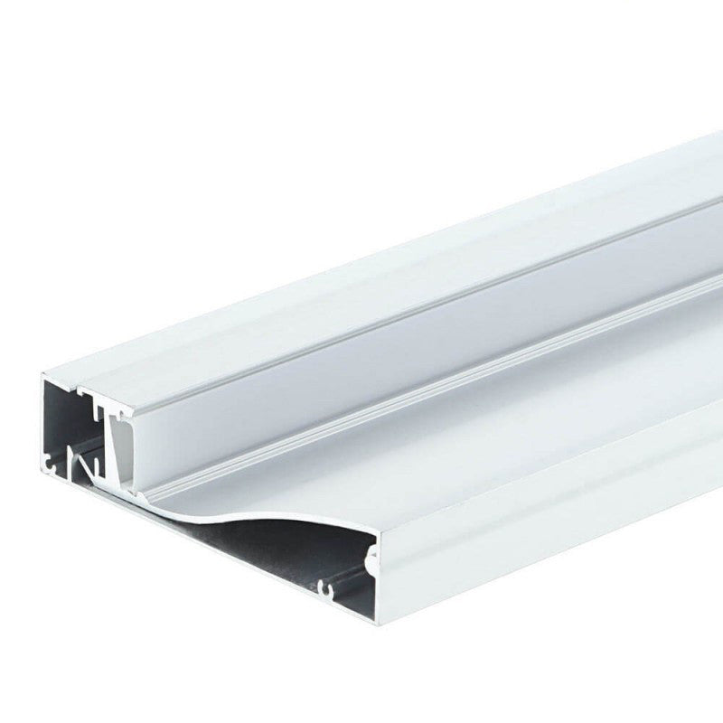 Aluminium Profile for Floor Silver Colour L=2M