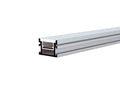 Aluminium Profile for LED Strip Silver Body/White Cover L=2M