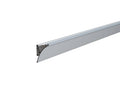 Aluminium Profile for LED Strip Silver Body/White Cover L=2M