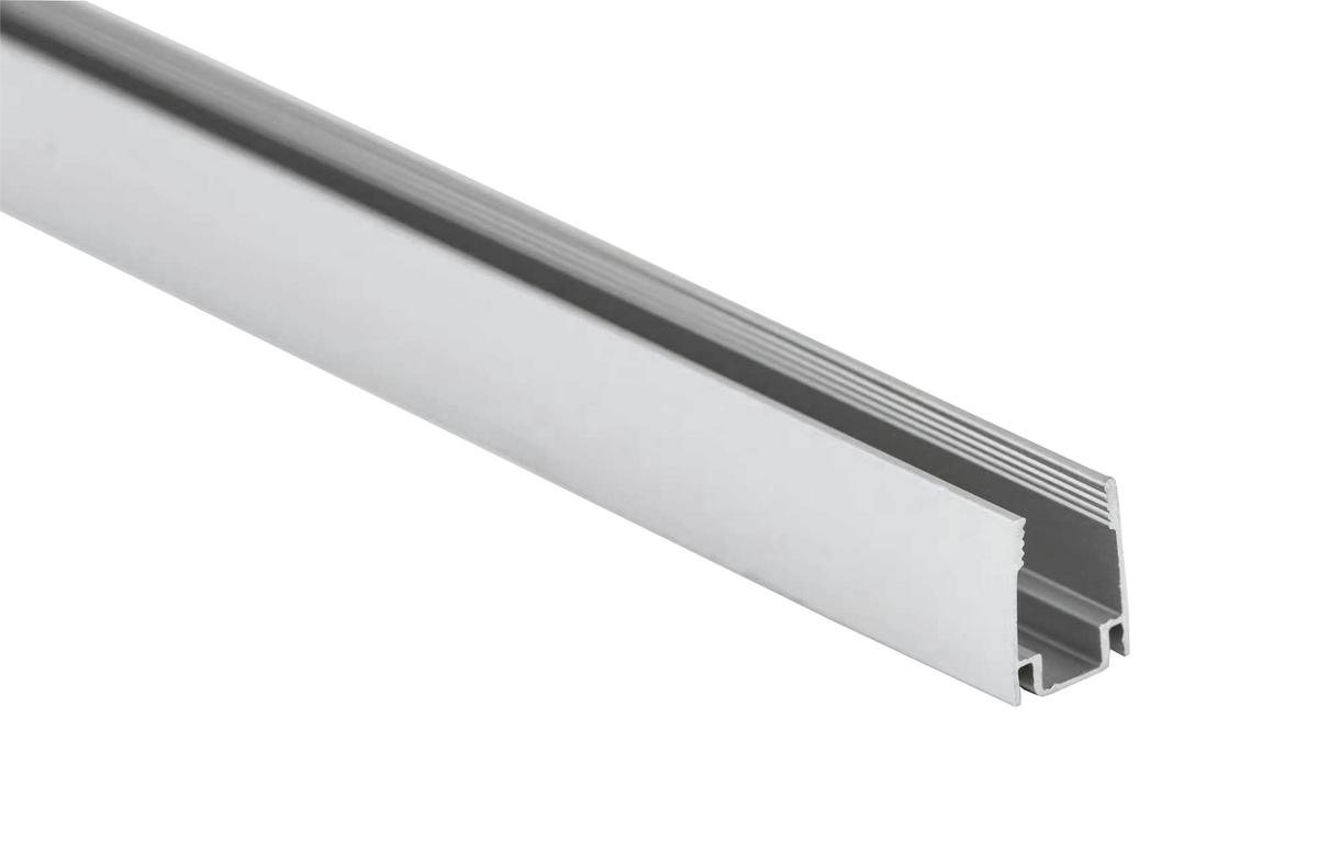 Aluminium Profile for LED Strip Silver Body L+2M
