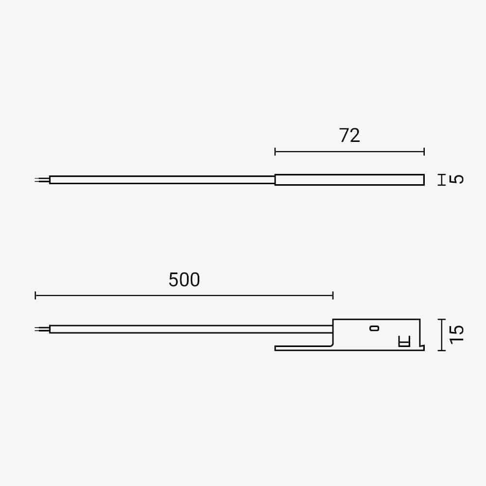 Input Conductivr Module L:500MM - M05 - product view