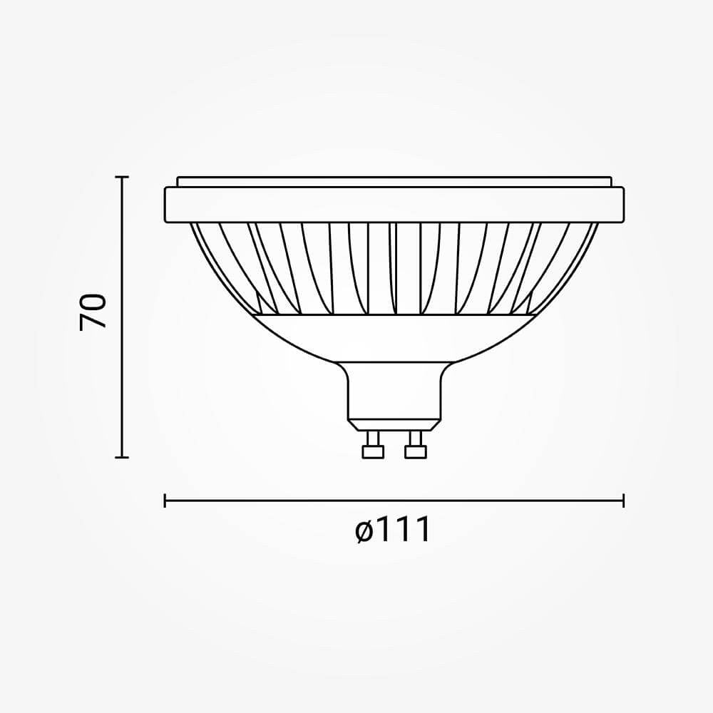 LED Bulb GU10 30° - image 3