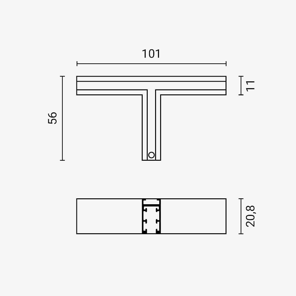 T-Corner Magnetic M05-S - product view