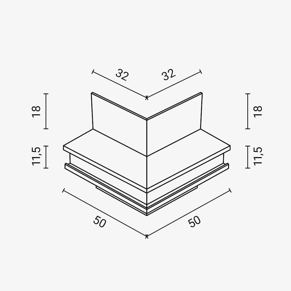 Vertical Corner Inner M05-R - image 3